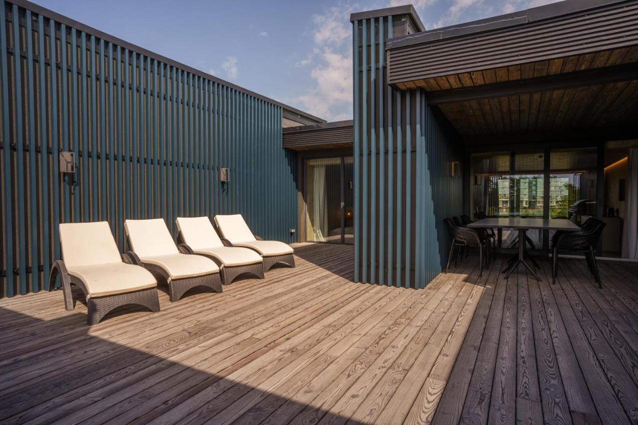Vaiva Apartments, Palanga Šventoji Buitenkant foto
